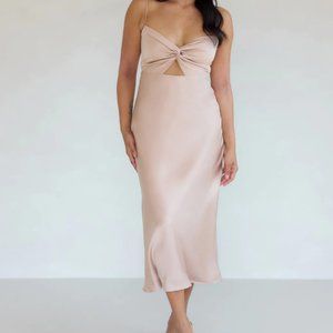 BNWT Park & Fifth Aletta Dress XL - Gold